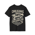 Chill Vibes Surf Patch T-Shirt — Casual Beach Graphic Tee