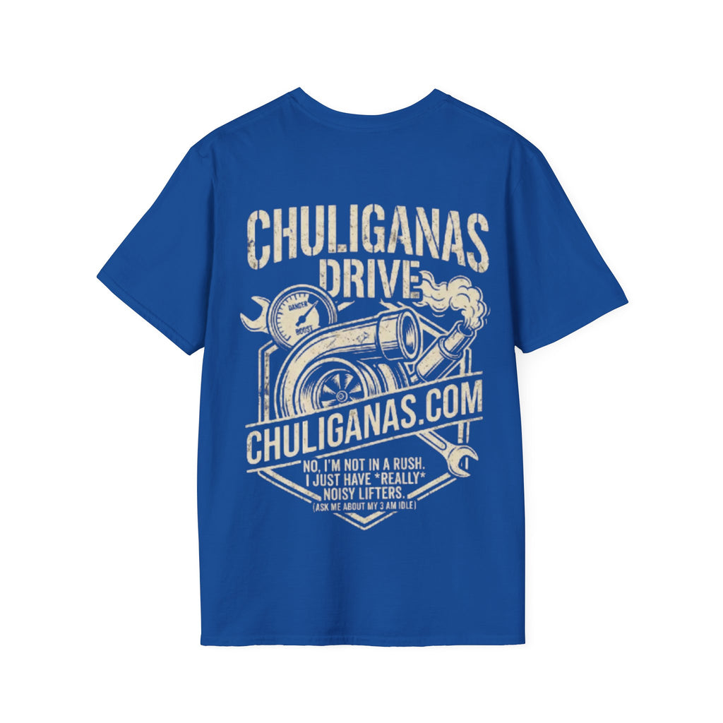 Chill Vibes Surf Patch T-Shirt — Casual Beach Graphic Tee