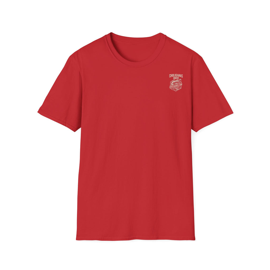 Chill Vibes Surf Patch T-Shirt — Casual Beach Graphic Tee