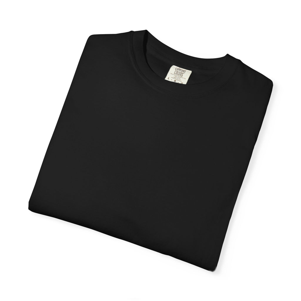 T-Shirt — “No Money for Therapy but At Least I Have Juodos Lubos” Graphic Tee