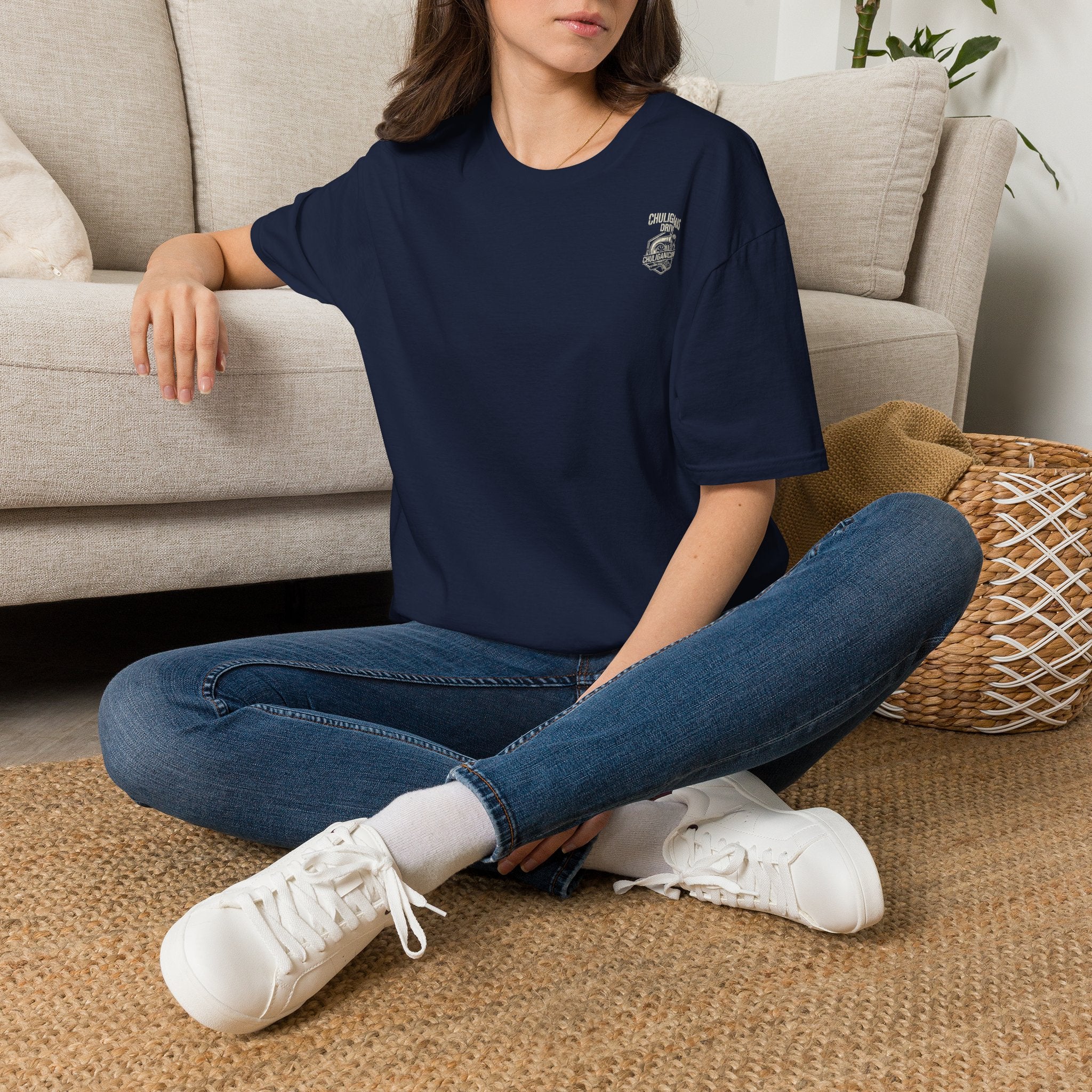 Chill Vibes Surf Patch T-Shirt — Casual Beach Graphic Tee