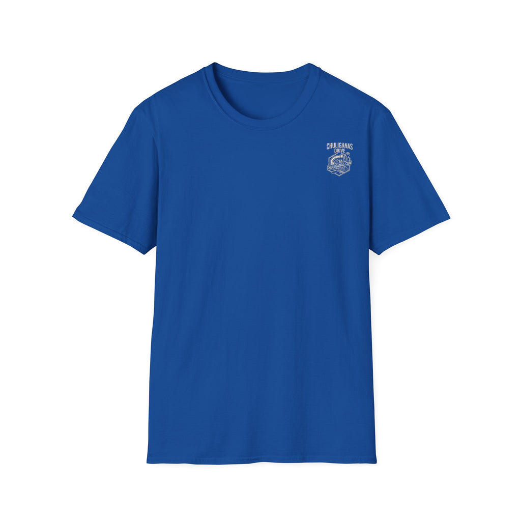Chill Vibes Surf Patch T-Shirt — Casual Beach Graphic Tee